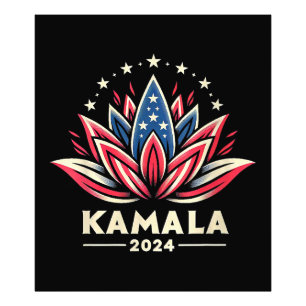 Womens Kamala Harris 2024 Presidential Campaign Am Photo Print