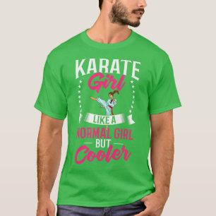 Womens Karate Fighter Black Belt Lesson Training B T-Shirt