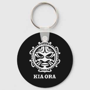 Womens Kia Ora Maori Culture Symbol Haka Dance New Keychain