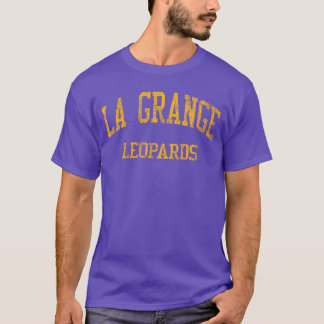Womens La Grange High School HS La GrangeX Vintage T-Shirt