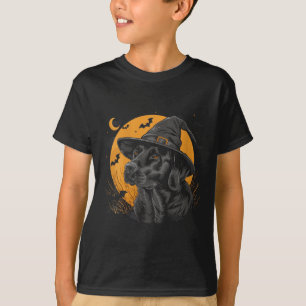 Womens Labrador Halloween Funny Cute Dog Black Lab T-Shirt