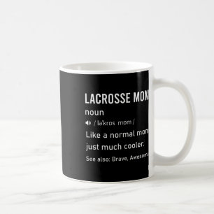 Womens Lacrosse Mom Definition Funny Quote For Wom Coffee Mug