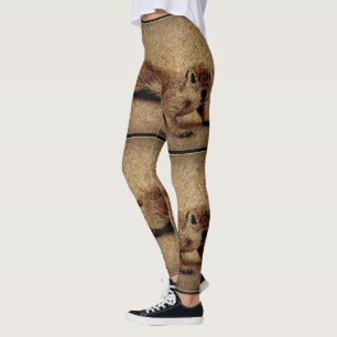 Women's Legging "Crawling Charlie" Ground Squirrel