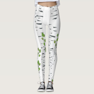 Women's Leggings Deer Doe Buck Woodland Hunting