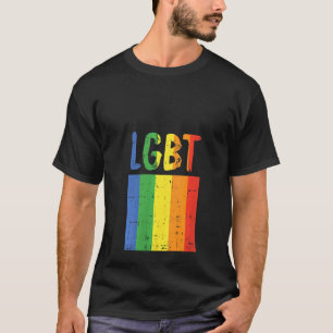 Womens Lgbt Q Gay Pride Month Love Rainbow Flag Eq T-Shirt