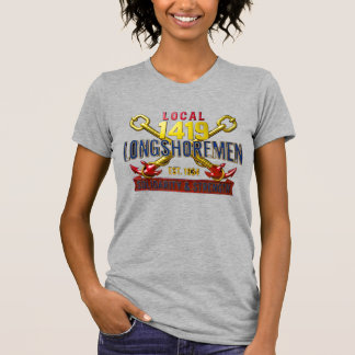 Women's Local 1419 Longshoremen Vintage Solidarity T-Shirt