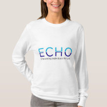 Women's Long Sleeve T-Shirt ECHO Logo