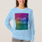 Womens Long Sleeve T Shirts Custom Top Template