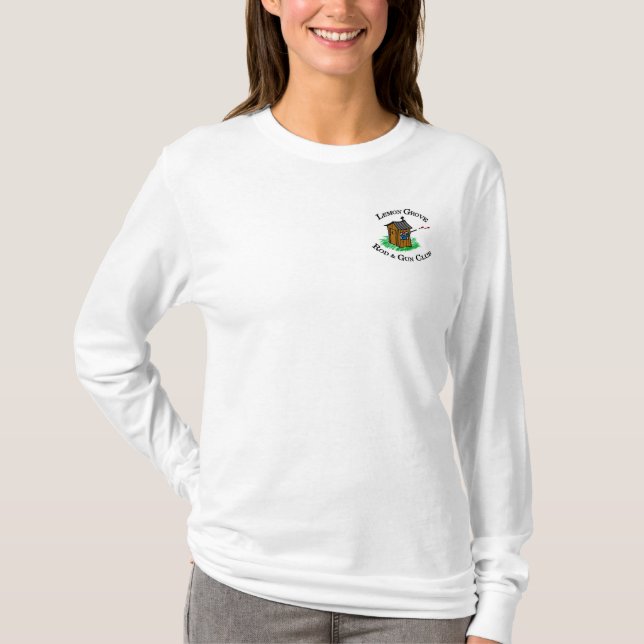 Women's long sleeve tshirt - assorted colours (Front)