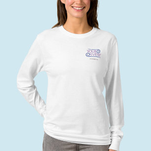 Women's Long Sleeve Work Shirt Custom Event Logo