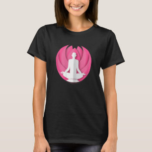 Womens Lotus Grey Yoga 2 T-Shirt