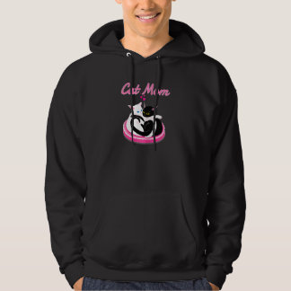 Womens Love Cat Mom Ca Mothers Day Cat Mom Hoodie