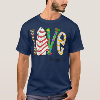 Womens Love Nonnilife Christmas Grandma Gift Sweet T-Shirt