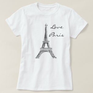 Womens Love Paris T-Shirt