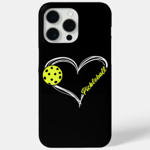 Womens Love Pickleball - cute pickleball match, I  iPhone 15 Pro Max Case