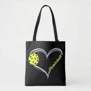 Womens Love Pickleball - cute pickleball match, I  Tote Bag