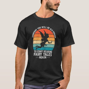 Womens Love Reading Fairy Tales Books Literacy Te T-Shirt