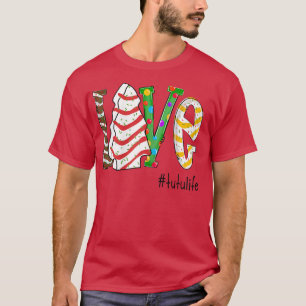 Womens Love Tutulife Christmas Grandma Gift Sweet  T-Shirt