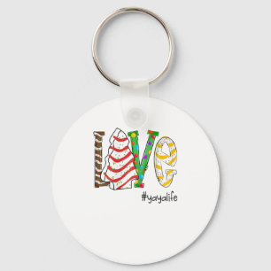 Womens Love Yayalife Christmas Grandma Gift Sweet Keychain