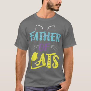 Womens Lovely cat holder cat lover father of cats T-Shirt