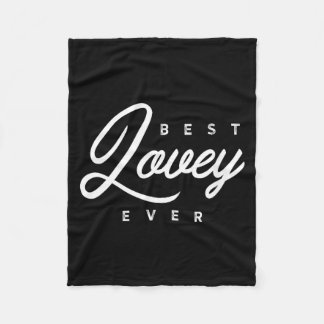 Womens Lovey Design_ Lovey Ever V-neck  Fleece Blanket