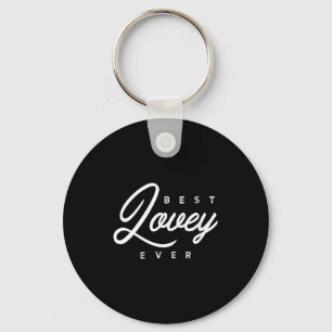 Womens Lovey Design_ Lovey Ever V-neck  Keychain