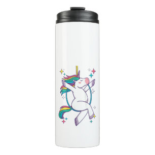 Womens Lyra Unicorn, Aerial Hoop Unicorn, Aerialis Thermal Tumbler