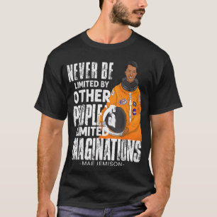 Womens Mae Jemison American Black Woman Astronaut T-Shirt