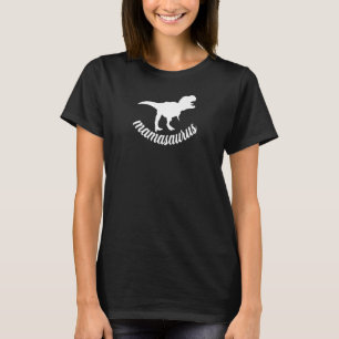 Womens Mamasaurus Mother Mother's Day Mom Dinosaur T-Shirt