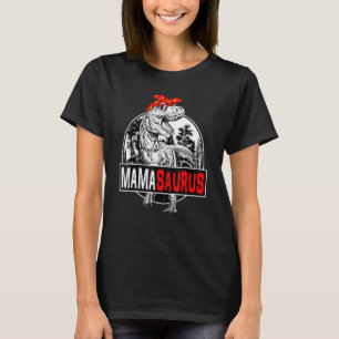 Womens Mamasaurus T Rex Dinosaur Mama Saurus Famil T-Shirt