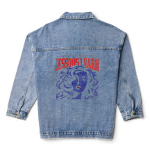 WOMEN'S MANIPULATE LESSONS LEARN DENIM JACKET