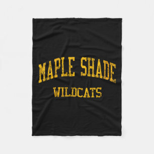 Womens Maple Shade High School Hs Maple Shade Nj V Fleece Blanket