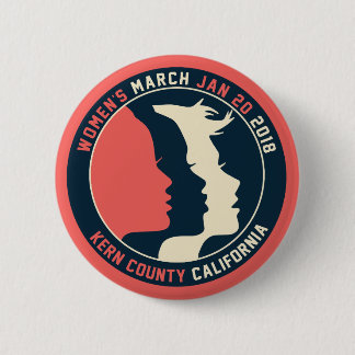 Women's March Kern Button