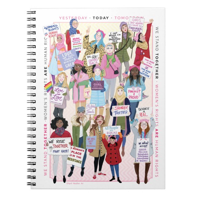 Women's March notebook (Front)