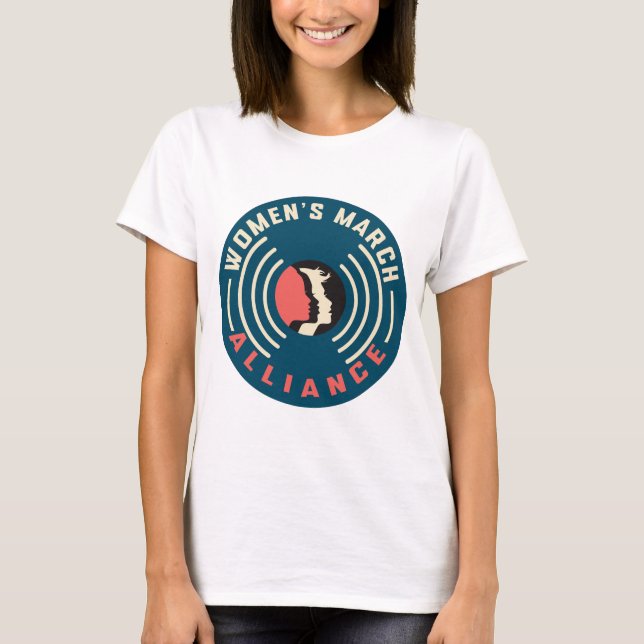 Women's March Power: Empowerment Gear & Apparel T-Shirt (Front)