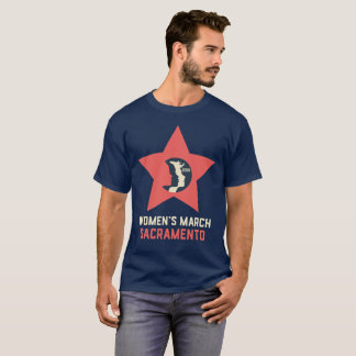 Women's March Sacramento Men's Fitted T-Shirts