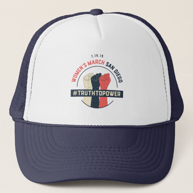 Women's March San Diego Official Hat 2019 (Front)