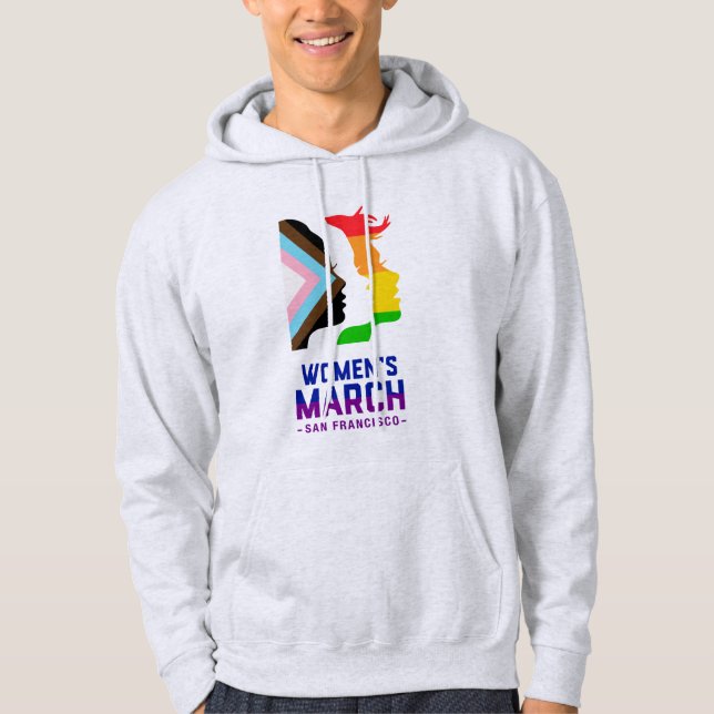 Women's March SF - Pride Hoodie (Front)
