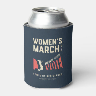 Women's March SLO January Event Can Cooler