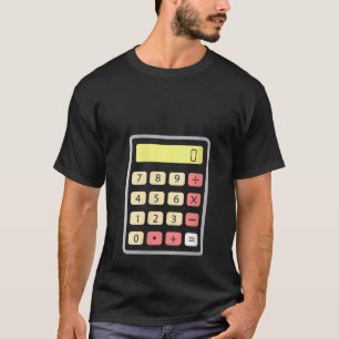 Womens Mathematics Calculator Mathematical Calcula T-Shirt