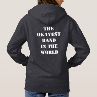 Women's Mediocre! pullover hoodie with motto