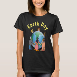 Womens Mens Earth Day Environmental Awareness Save T-Shirt
