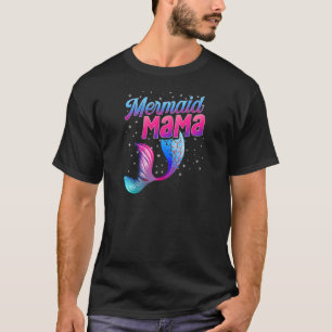 Womens Mermomma Mermom Women Mermaid Mom Mermaid T-Shirt