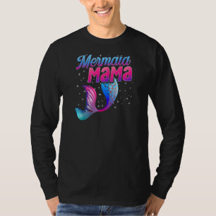 Womens Mermomma Mermom Women Mermaid Mom Mermaid T-Shirt