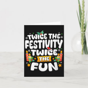 Womens Merry Birthday Christmas Snowman Xmas Bday  Card