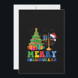 Womens Merry Chrismukkah 2022 Happy Hanukkah Chris Holiday Card<br><div class="desc">This is a great gift for your family,  friends during Hanukkah holiday. They will be happy to receive this gift from you during Hanukkah holiday.</div>
