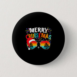 Womens Merry Cruisemas Cruise Ship Cruising Vacati 2 Inch Round Button