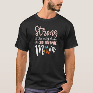 Womens Micro Preemie Nicu Preterm Birth Nurse Awar T-Shirt