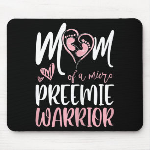 Womens Micro Preemie Nicu Preterm Birth Nurse Mouse Pad