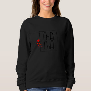 Womens Mom hearts  mother love frame Sweatshirt